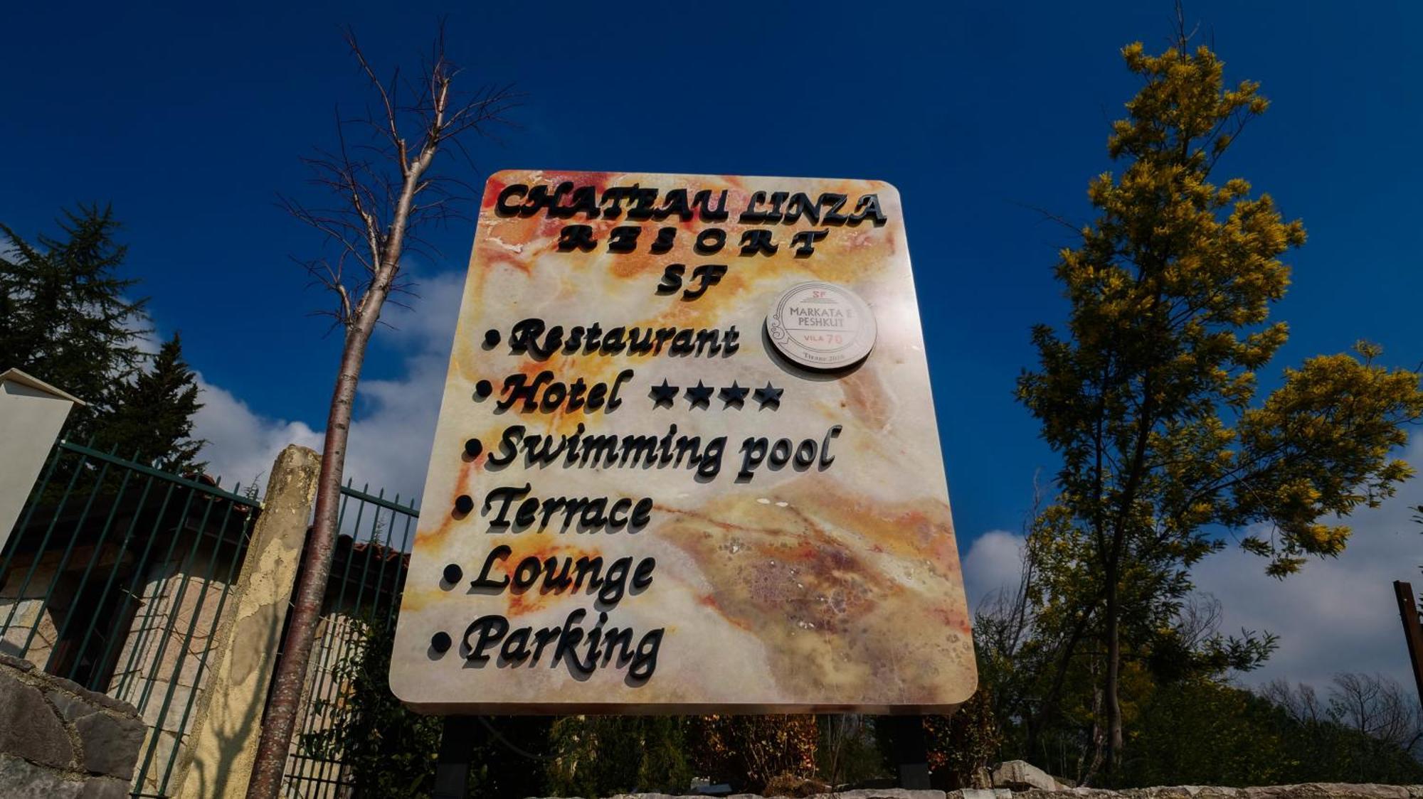 Chateau Linza Resort 地拉那 外观 照片
